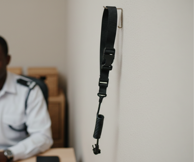 Spring Coiled Training Rope – Gear Retention Strap